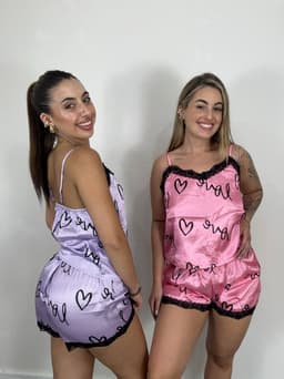 Conjunto pijama de lenceria por Mayor ( Pack de 12 unidades a $390 c/u) - imagen