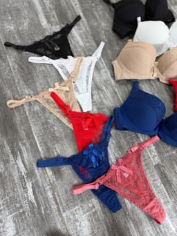 Conjunto de ropa interior por mayor ($190 c/u paquete de 12 unidades) - imagen