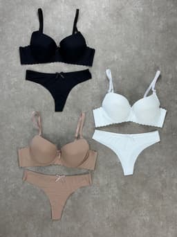 Conjunto de ropa interior ($190 c/u minimo 12 unidades) - imagen