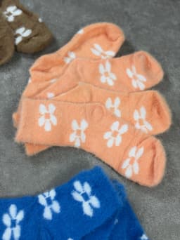 Medias con peluche ( pack de 6) - imagen