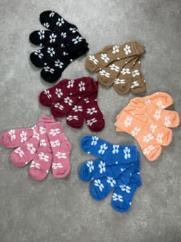 Medias con peluche ( pack de 6) - imagen
