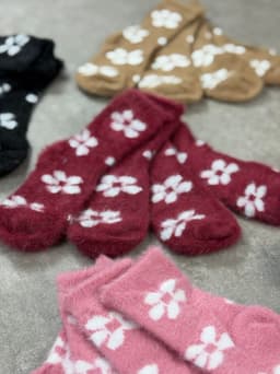 Medias con peluche ( pack de 6) - imagen
