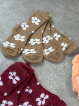 Medias con peluche ( pack de 6) - imagen
