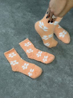Medias con peluche ( pack de 6) - imagen