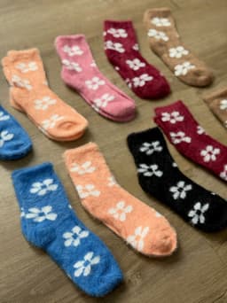 Medias con peluche ( pack de 6) - imagen