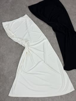 Pollera Larga Recta Elastizada Delia - imagen