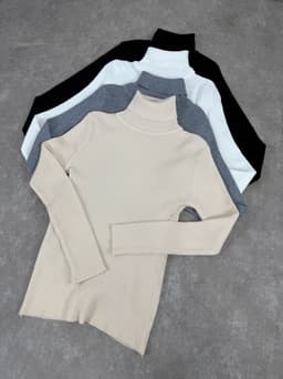 Polera morley de hilo - imagen