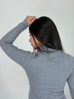 Polera morley de hilo - imagen