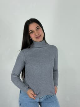 Polera morley de hilo - imagen
