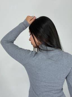 Polera morley de hilo - imagen