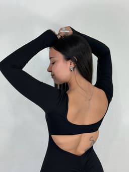 Catsuit Frunce Espalda Descubierta Dalia - imagen
