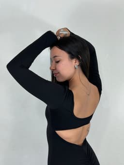 Catsuit Frunce Espalda Descubierta Dalia - imagen