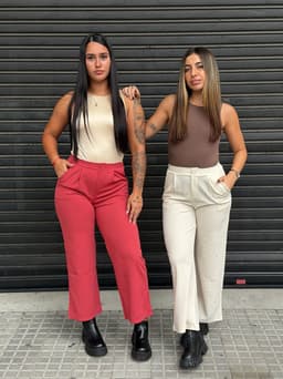 Pantalon Sastrero Elegante Gaia - imagen