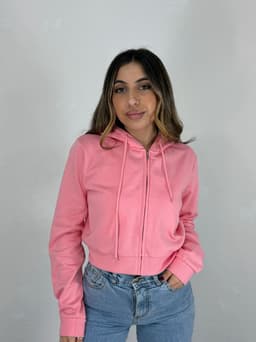 Campera con Capucha y Cierre Kaia - imagen