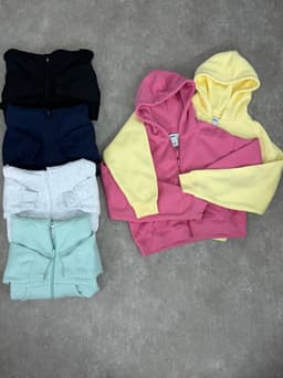 Campera Cierre y Capucha Karla