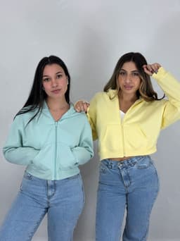 Campera Cierre y Capucha Karla - imagen