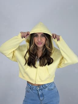 Campera Cierre y Capucha Karla - imagen