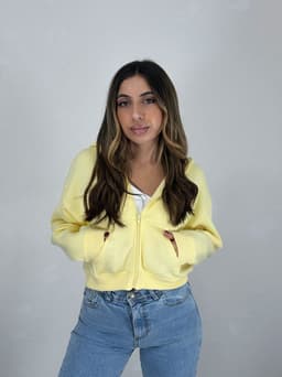 Campera Cierre y Capucha Karla - imagen