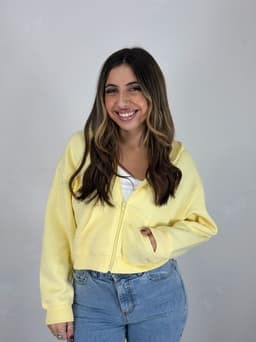 Campera Cierre y Capucha Karla - imagen