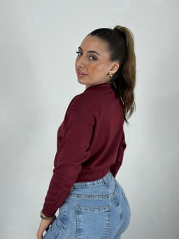 Buzo Cuello Redondo Lila - imagen