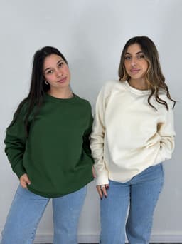 Buzo unisex oversize de cotton - imagen