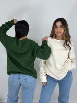 Buzo unisex oversize de cotton - imagen