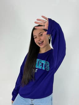 Buzo estampado unisex - imagen