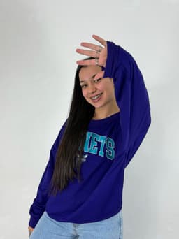 Buzo estampado unisex - imagen