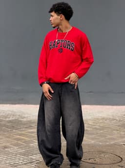 Buzo estampado unisex - imagen