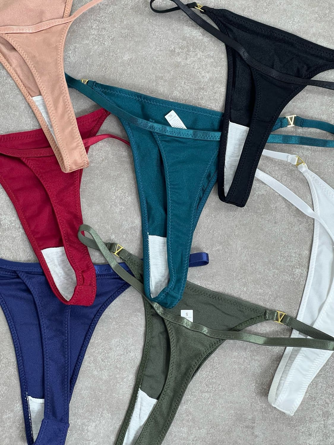 Colaless regulable en tela spandex pack de 6