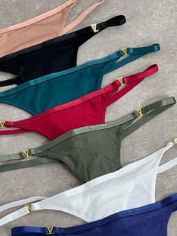 Colaless regulable en tela spandex pack de 6 - imagen