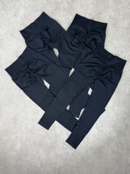 Calza con push up negra