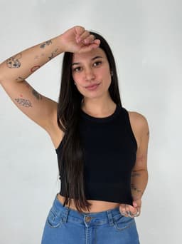Musculosa morley con faja - imagen