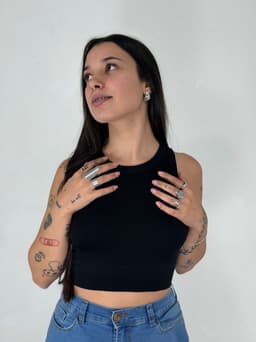 Musculosa morley con faja - imagen