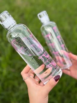 Botella plastica con coquette 500ml - imagen