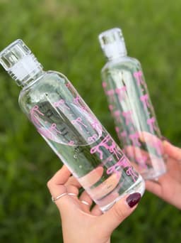 Botella plastica con coquette 500ml - imagen