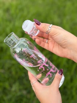 Botella plastica con coquette 500ml - imagen