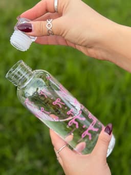 Botella plastica con coquette 500ml - imagen