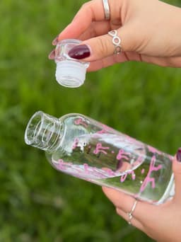 Botella plastica con coquette 500ml - imagen