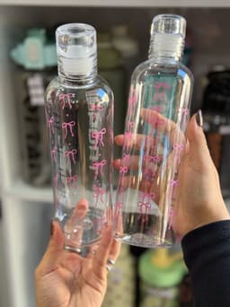 Botella plastica con coquette 500ml - imagen