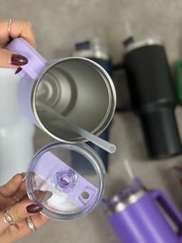 Vaso termico con sorbo 1200 ml - imagen