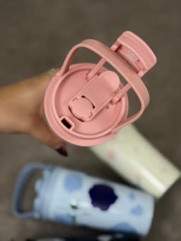Vaso termico con agarre - imagen