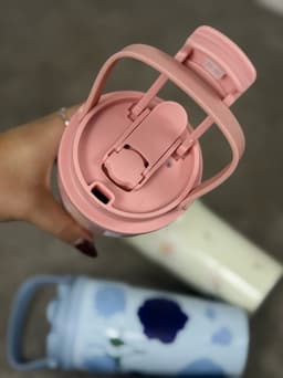 Vaso termico con agarre - imagen