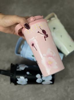 Vaso termico con agarre - imagen