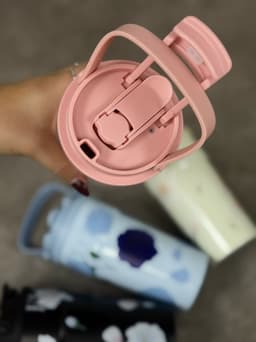Vaso termico con agarre - imagen