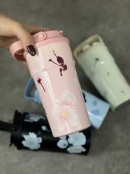 Vaso termico con agarre - imagen