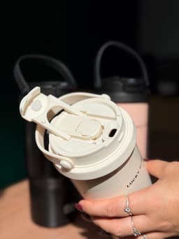 Vaso termico con agarre 520ml - imagen