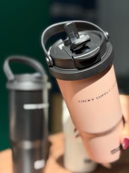 Vaso termico con agarre 520ml - imagen