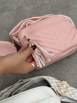 Cartera Bandolera con correa y monedero - imagen