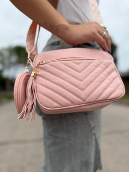Cartera Bandolera con correa y monedero